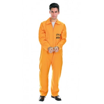Orange Prisoner Jumpsuit ADULT BUY